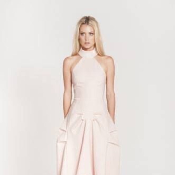 Elliatt Daring Mock Neck Cocktail Dress - Picture 2 of 6